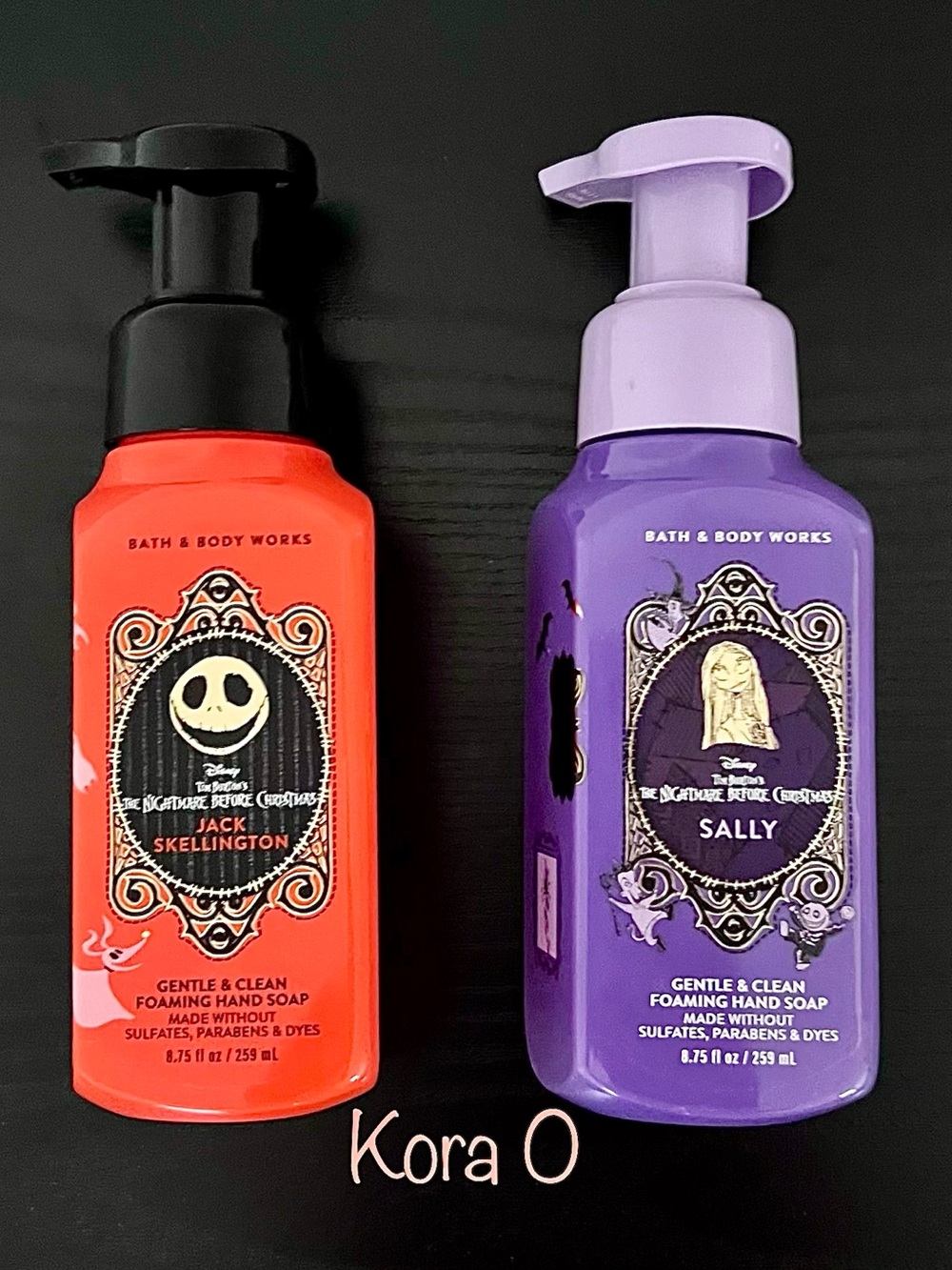 The Nightmare Before Christmas Jack & Sally Foaming Hand Soaps - Picture 1 of 3
